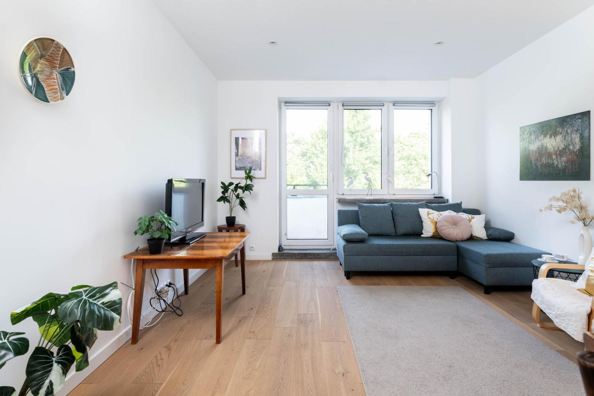 Chopin Apartment Lazienki Park Varşova Dış mekan fotoğraf
